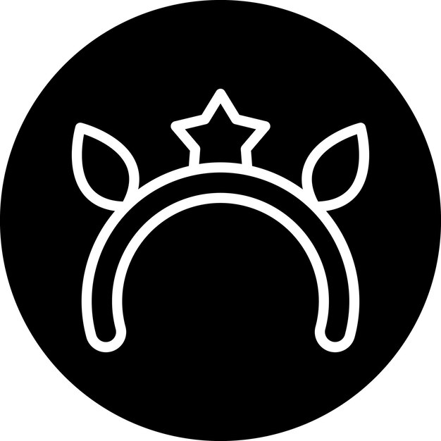 Estilo del icono de la correa de cumpleaños
