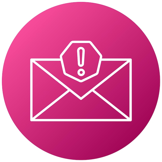 Estilo del icono de correo electrónico no deseado