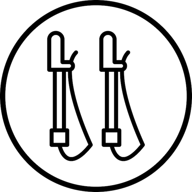 Estilo del icono del cortador de armario