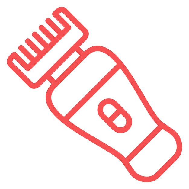 Estilo del icono del cortador de cabello