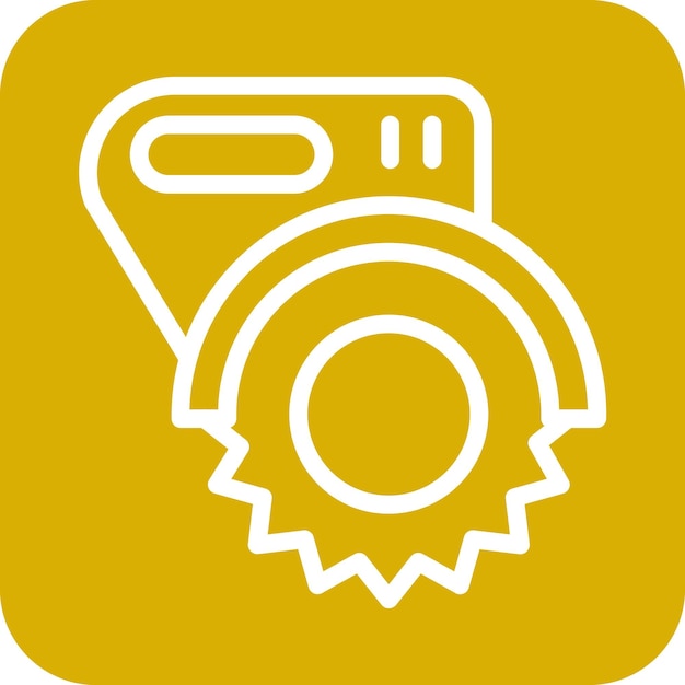 Estilo del icono del cortador de diseño vectorial