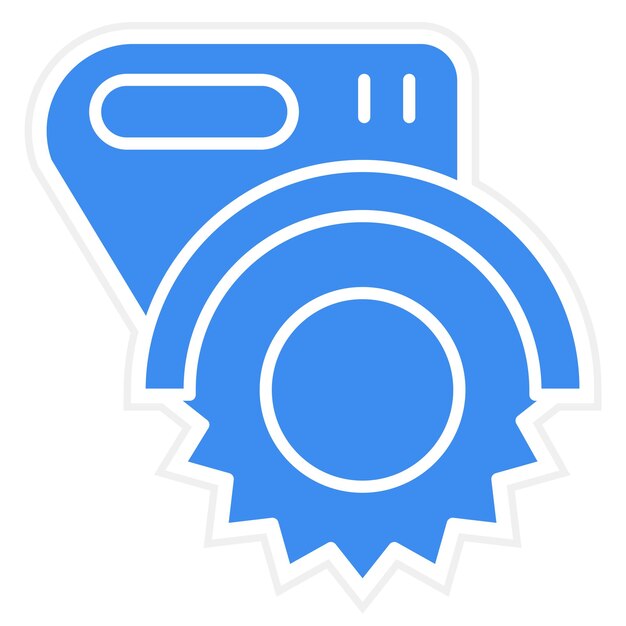 Estilo del icono del cortador de diseño vectorial