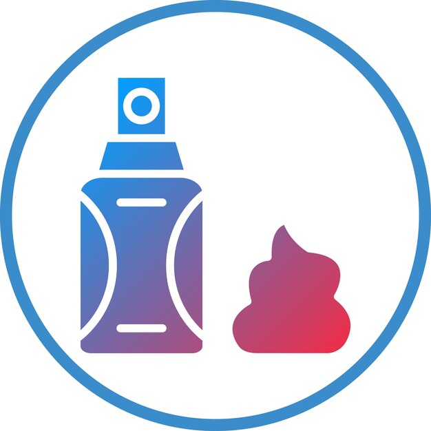 Estilo del icono de la crema de afeitar