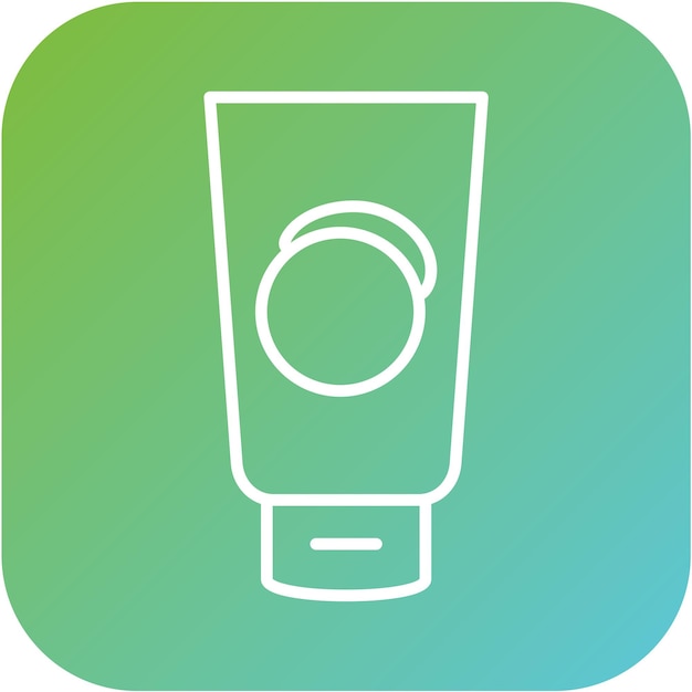 Estilo de icono de crema de BB