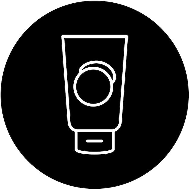 Estilo de icono de crema de BB