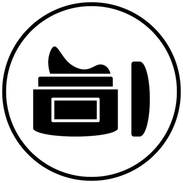Estilo del icono de crema