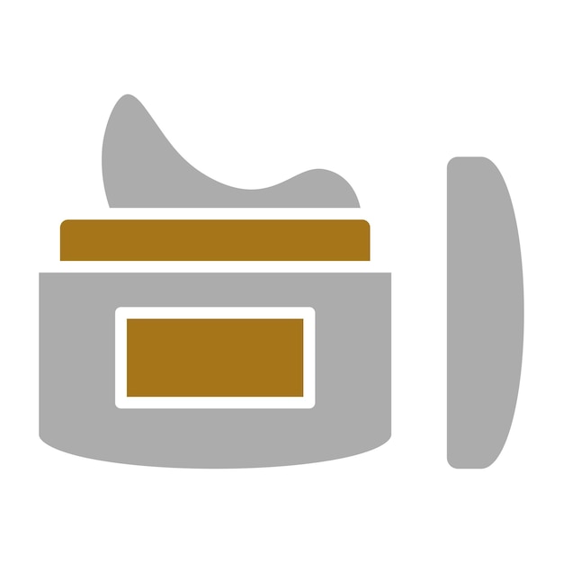 Estilo del icono de crema