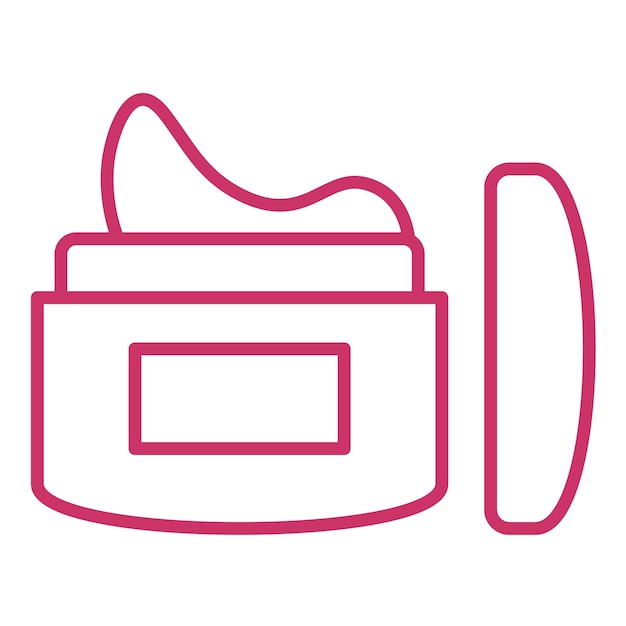 Estilo del icono de crema