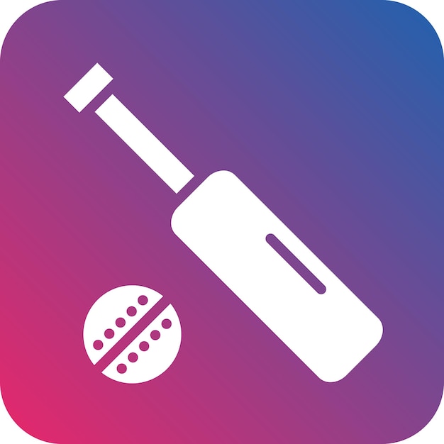 Estilo del icono del cricket