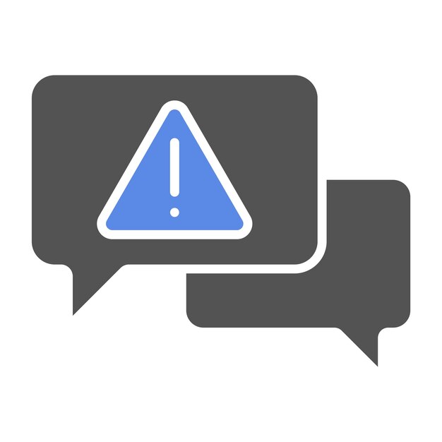 Estilo del icono de la crisis del diseño vectorial