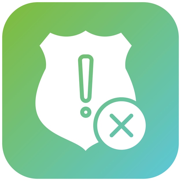 Estilo del icono de la crisis del diseño vectorial