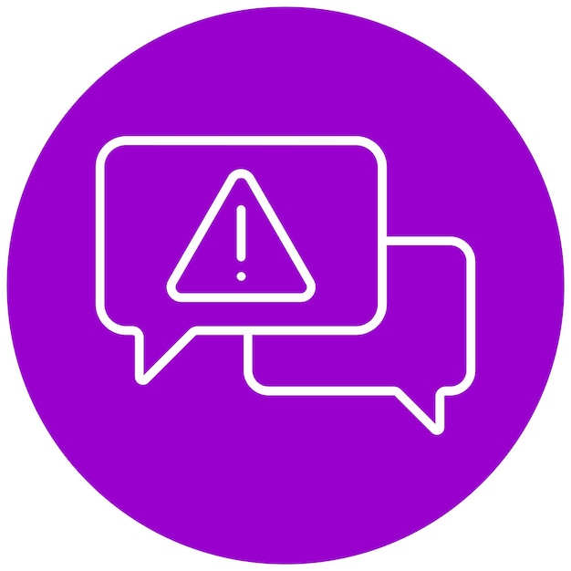 Estilo del icono de la crisis del diseño vectorial