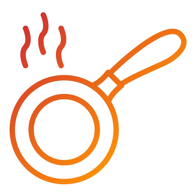 Estilo de icono de cuadrícula de diseño vectorial