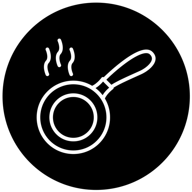 Estilo de icono de cuadrícula de diseño vectorial