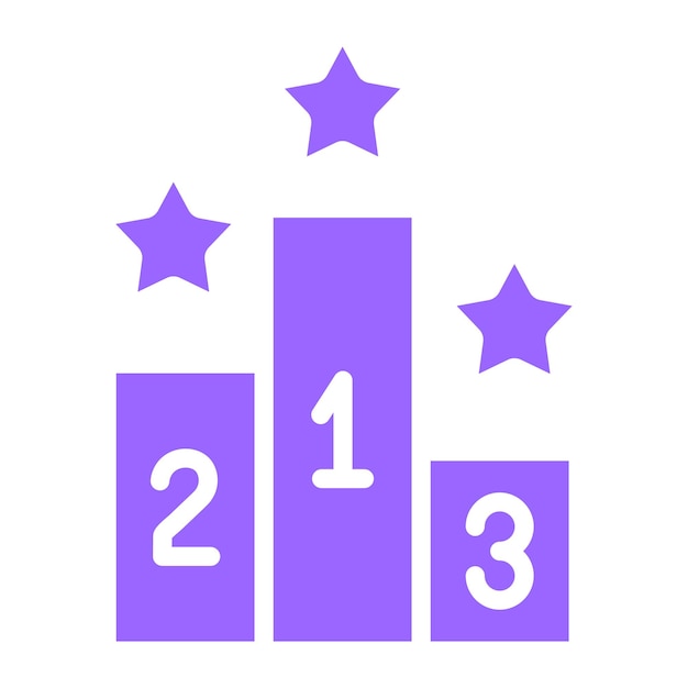 Estilo de icono del cuadro de clasificación de diseño vectorial