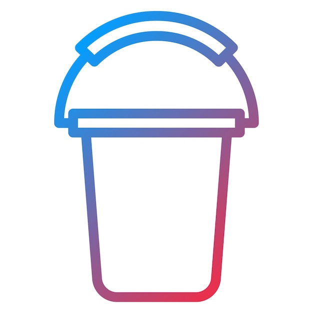 Estilo del icono del cubo de diseño vectorial