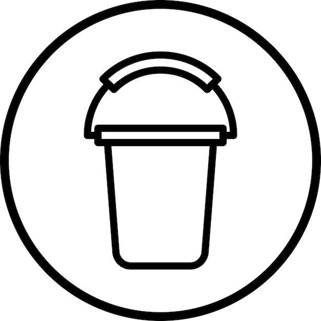 Estilo del icono del cubo de diseño vectorial