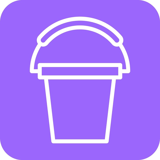 Estilo del icono del cubo de diseño vectorial