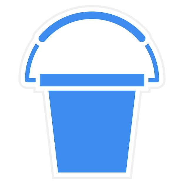 Estilo del icono del cubo de diseño vectorial