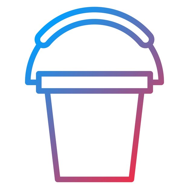 Estilo del icono del cubo de diseño vectorial