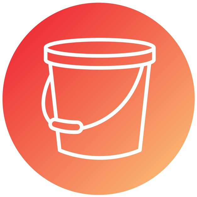 Estilo del icono del cubo de diseño vectorial