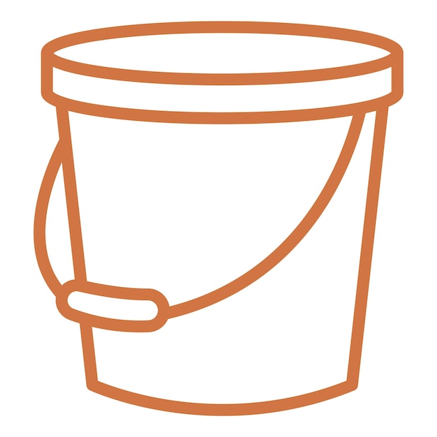 Estilo del icono del cubo de diseño vectorial