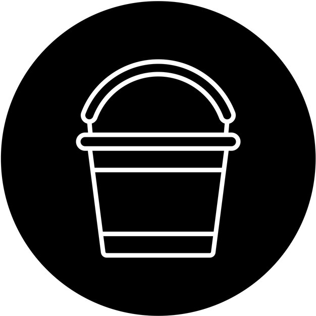 Estilo del icono del cubo de diseño vectorial