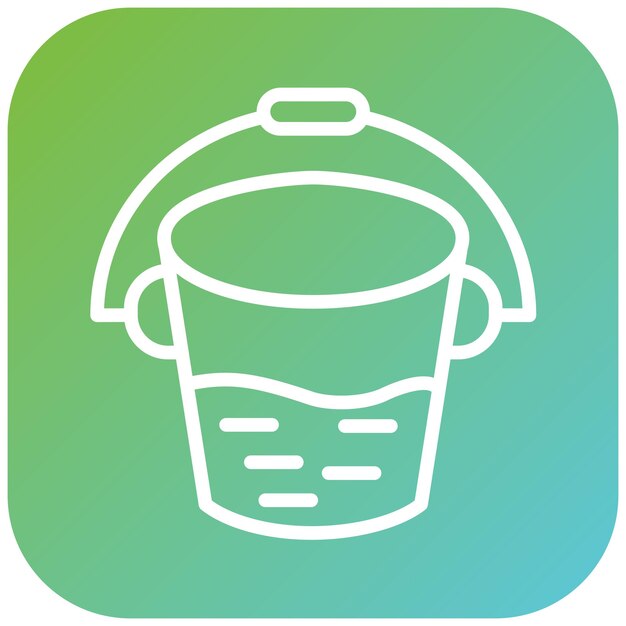 Estilo del icono del cubo de diseño vectorial