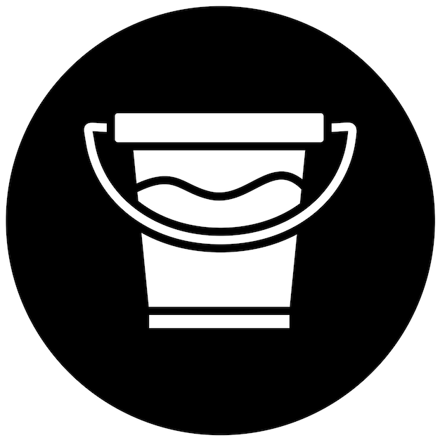 Estilo del icono del cubo de diseño vectorial