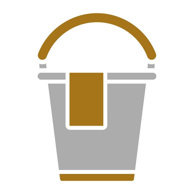 Estilo del icono del cubo de diseño vectorial