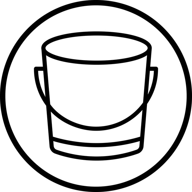 Estilo del icono del cubo
