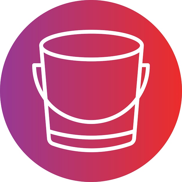 Estilo del icono del cubo