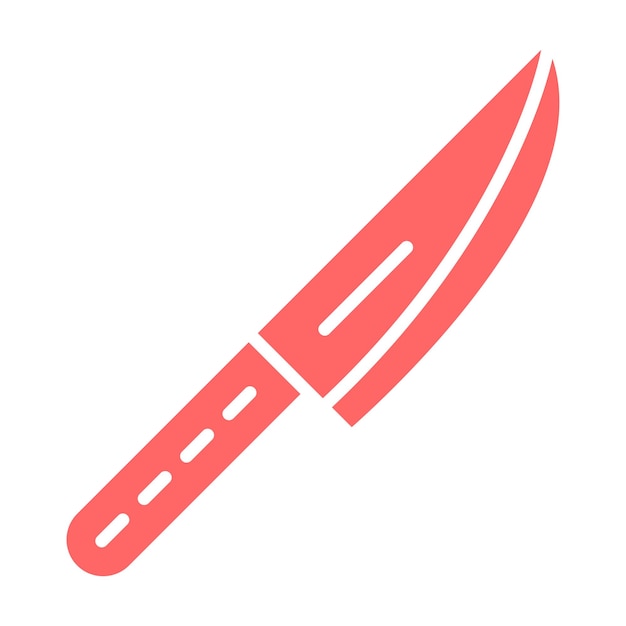 Estilo del icono del cuchillo