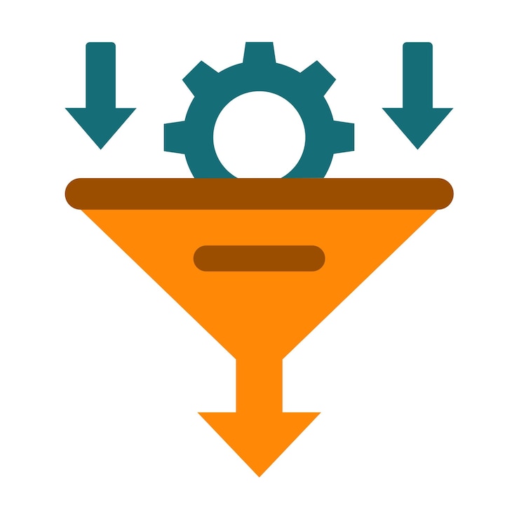 Vector estilo de icono de cuello de botella de diseño vectorial