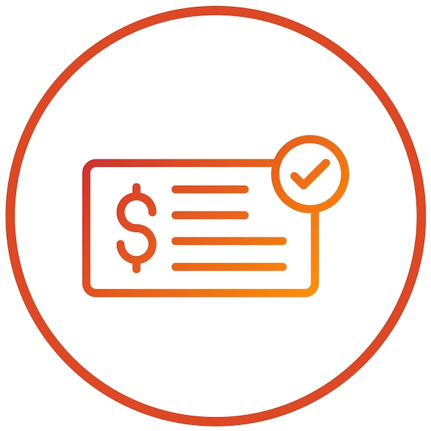 Estilo del icono de la cuenta de ahorro de diseño vectorial
