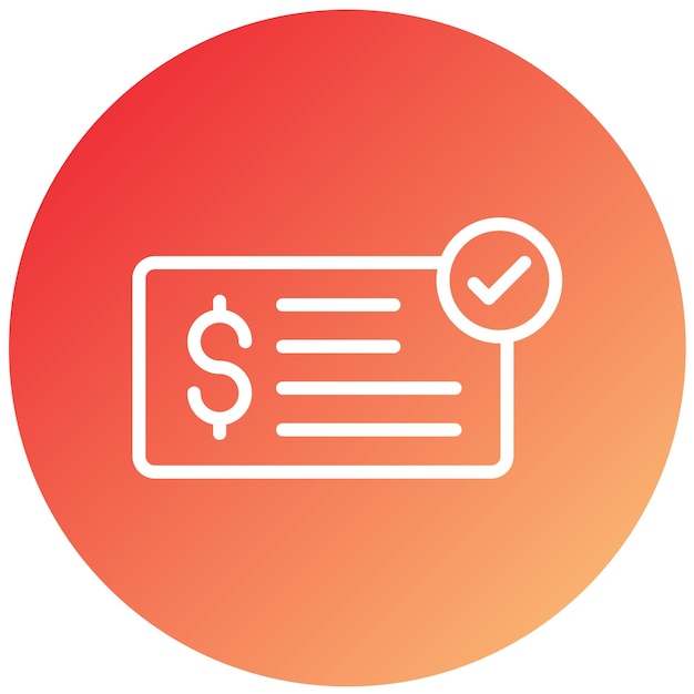 Estilo del icono de la cuenta de ahorro de diseño vectorial