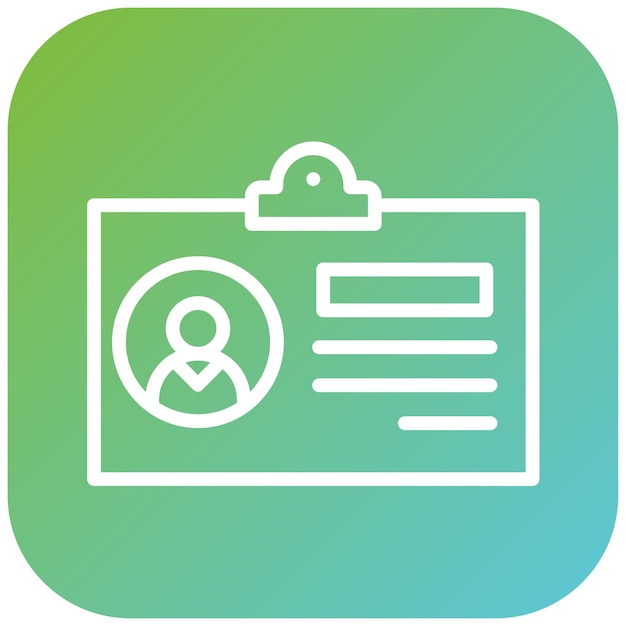 Estilo del icono de la cuenta de diseño vectorial