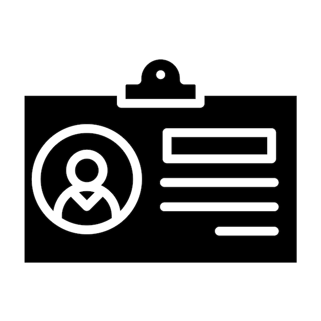 Estilo del icono de la cuenta de diseño vectorial