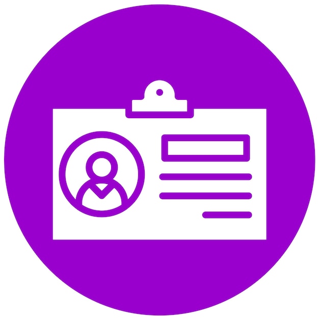 Estilo del icono de la cuenta de diseño vectorial