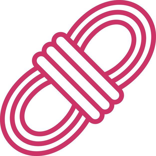 Estilo del icono de la cuerda de diseño vectorial