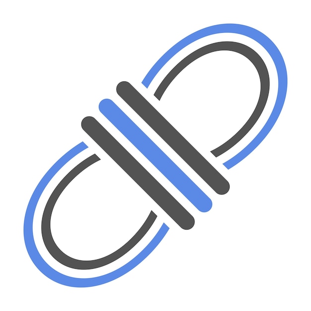 Estilo del icono de la cuerda de diseño vectorial