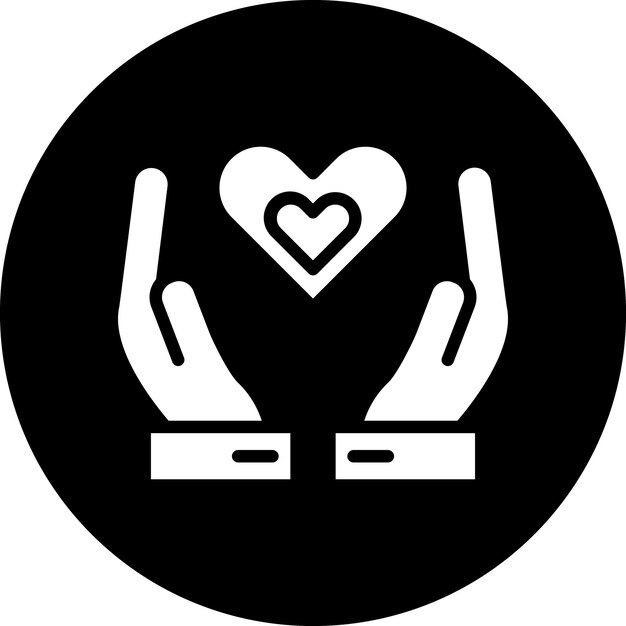 Estilo del icono de cuidado