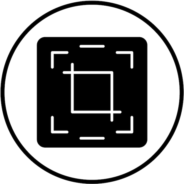 Estilo de icono de cultivo de diseño vectorial