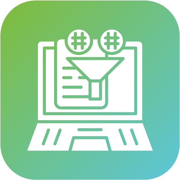 Estilo del icono de curado de contenido