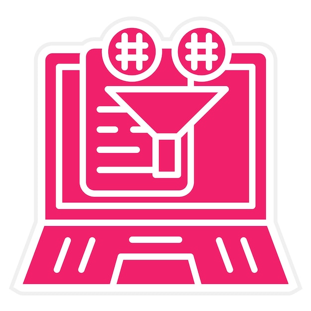 Estilo del icono de curado de contenido