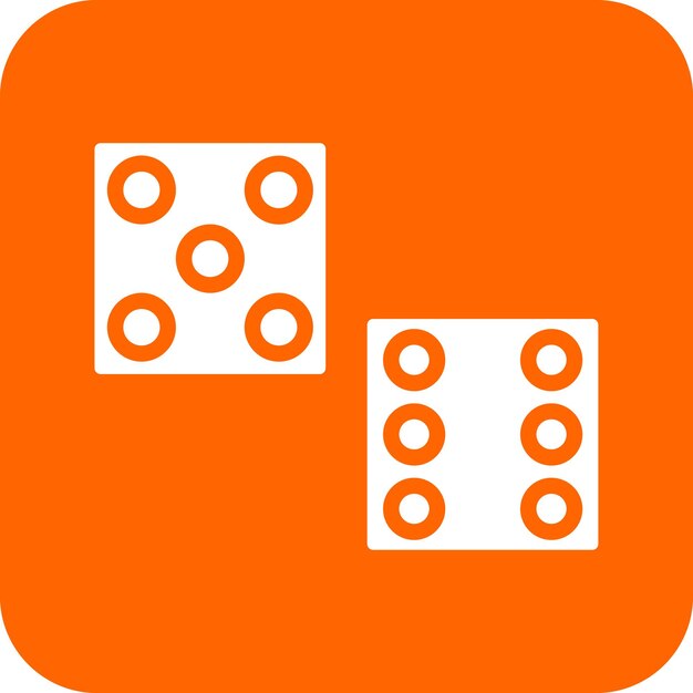 Estilo del icono de los dados