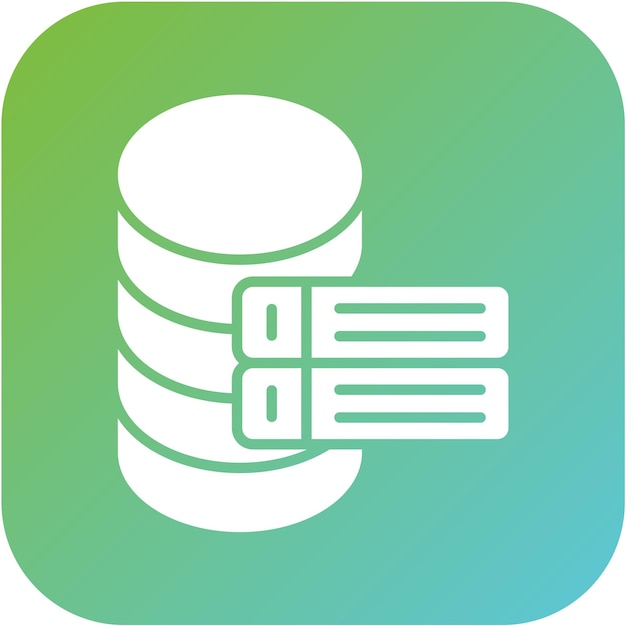 Estilo del icono de los datos de diseño vectorial