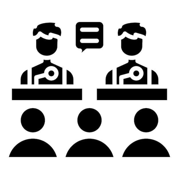 Estilo del icono de debate