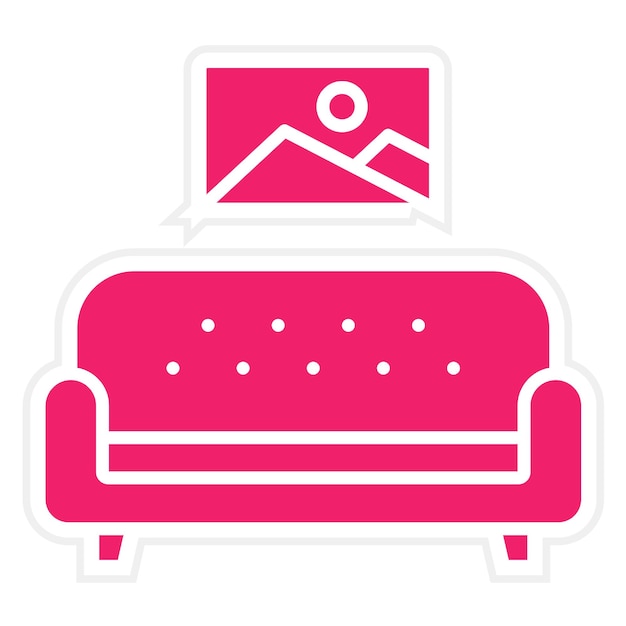 Estilo de icono de decoración de diseño vectorial