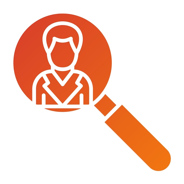 Estilo de icono demográfico de diseño vectorial